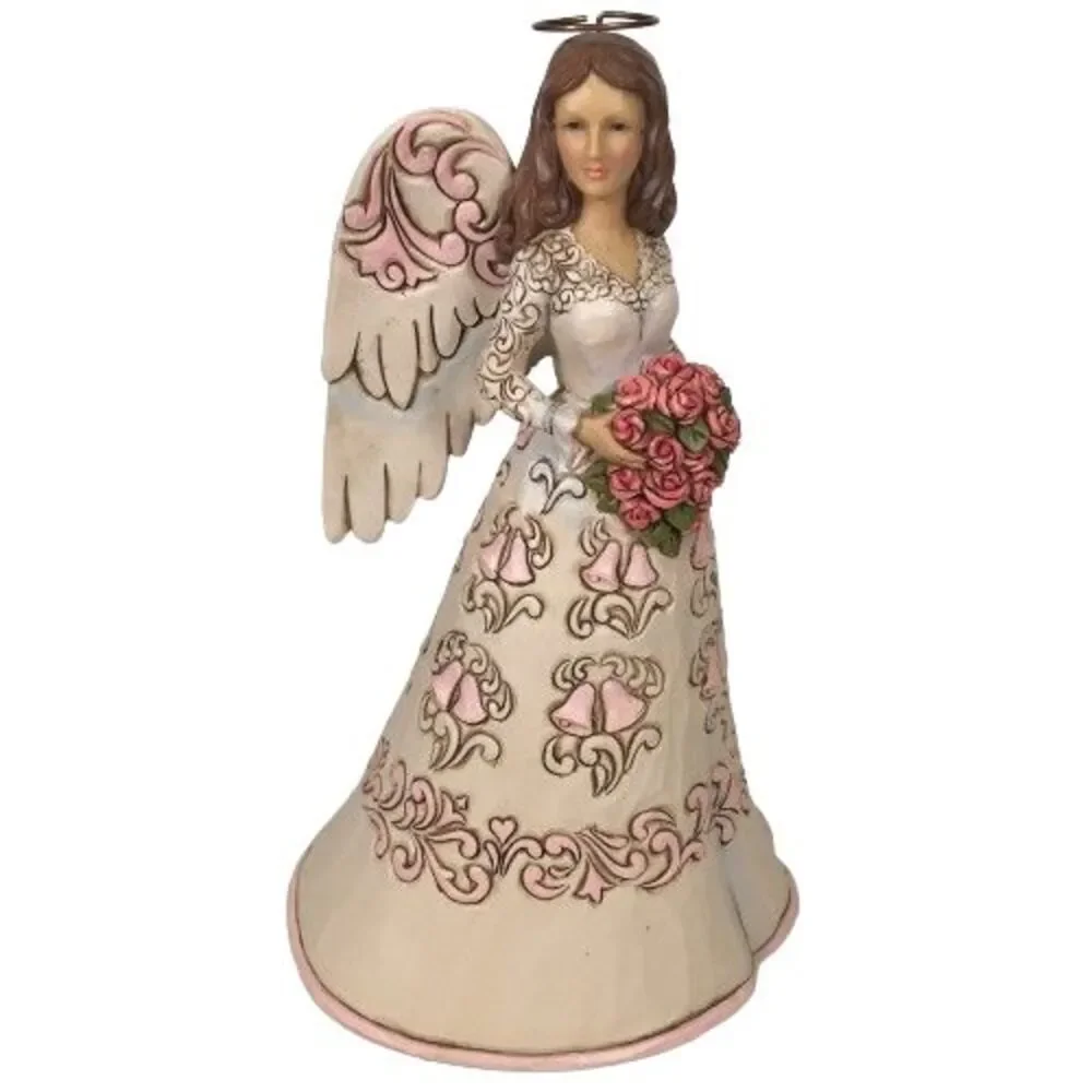 Jim Shore Blessings on Your Anniversary Angel Bride 4038980 Bridal Wedding NIB